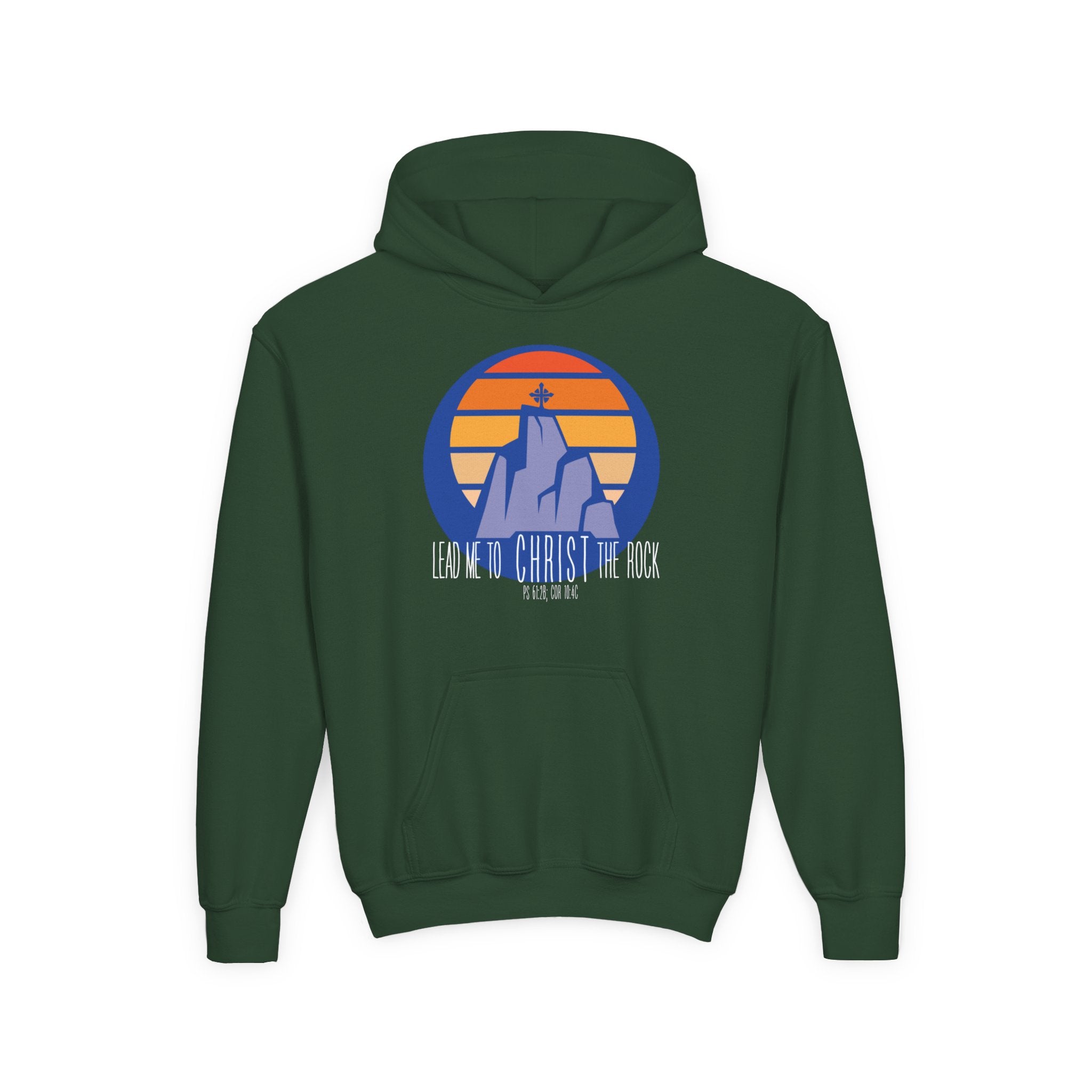 Lead Me to Christ Youth Hooded Sweatshirt