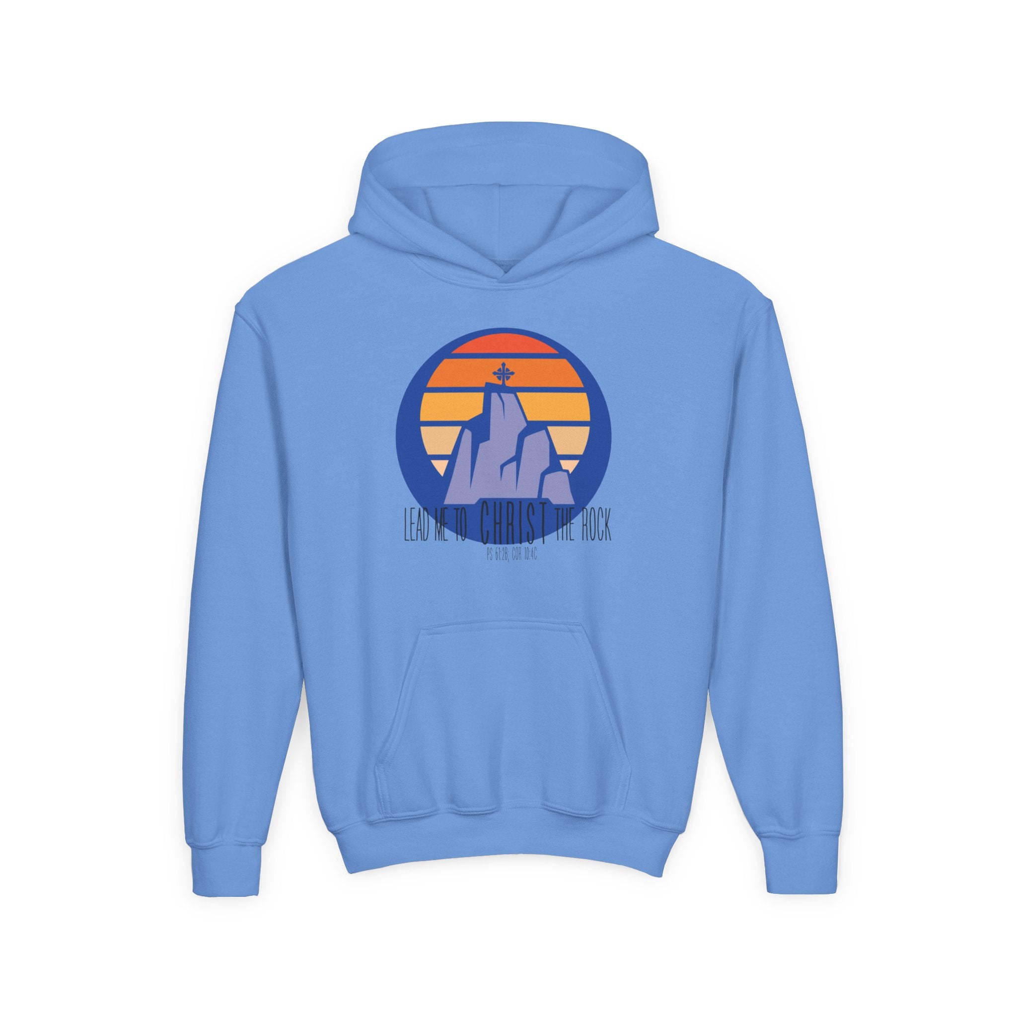 Lead Me to Christ Youth Hooded Sweatshirt
