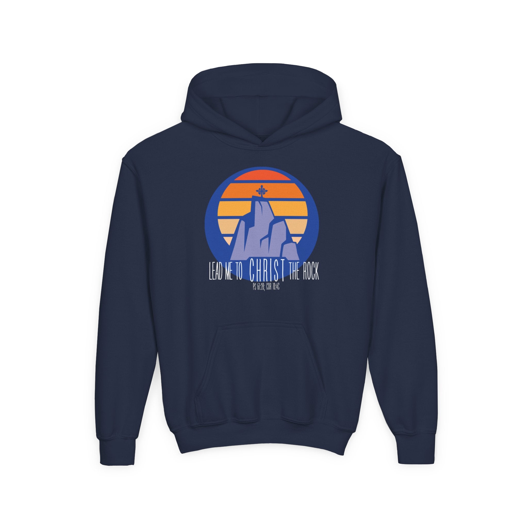 Lead Me to Christ Youth Hooded Sweatshirt