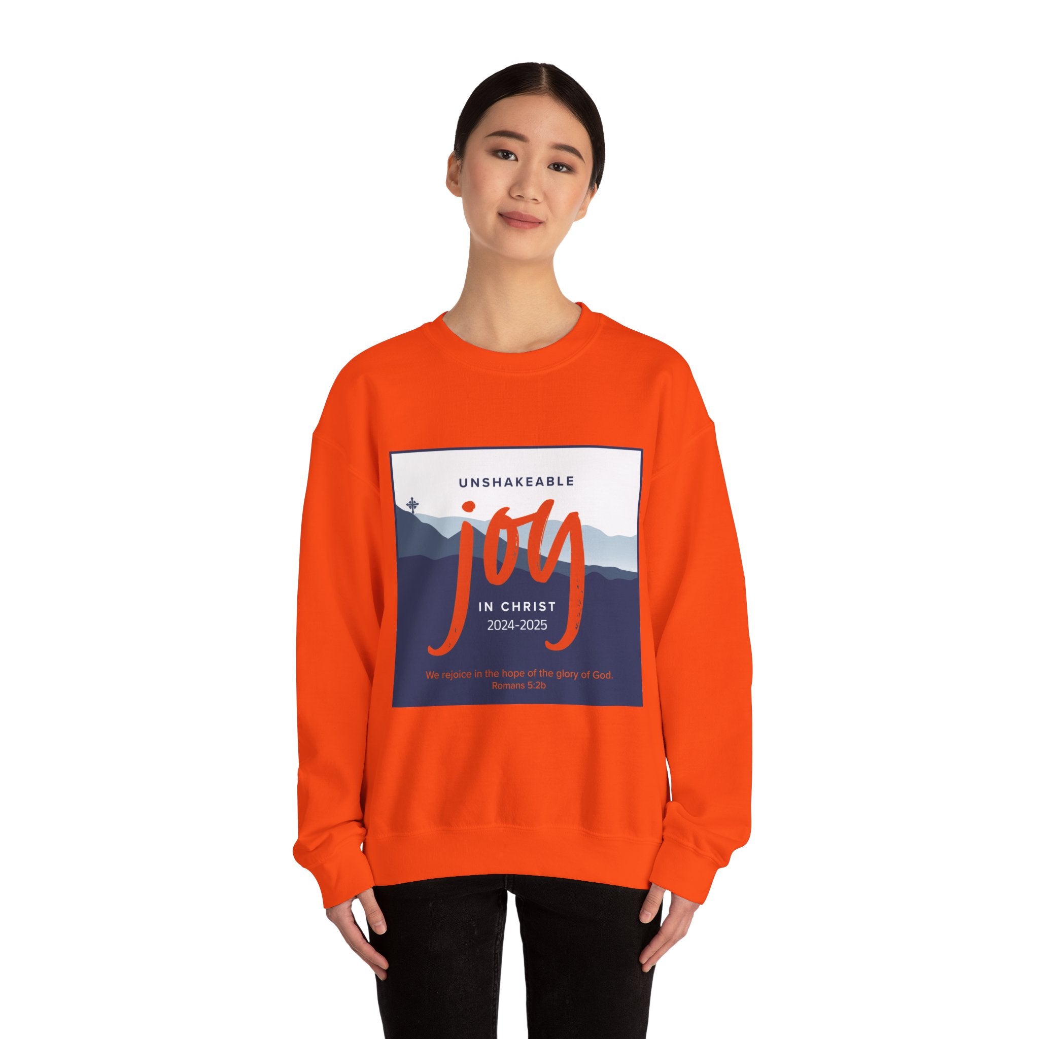 Unshakeable Joy Heavy Blend™ Crewneck Sweatshirt