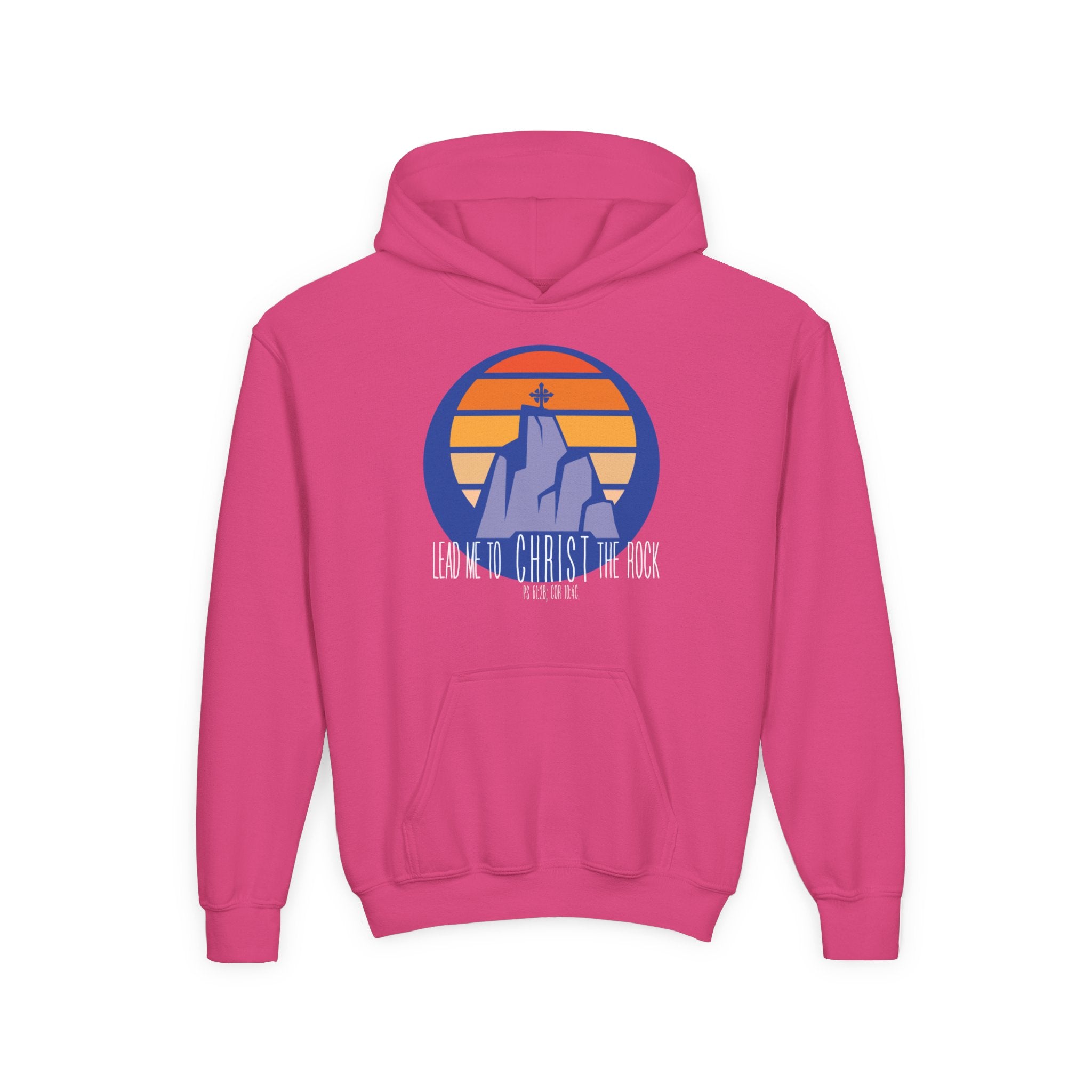 Lead Me to Christ Youth Hooded Sweatshirt