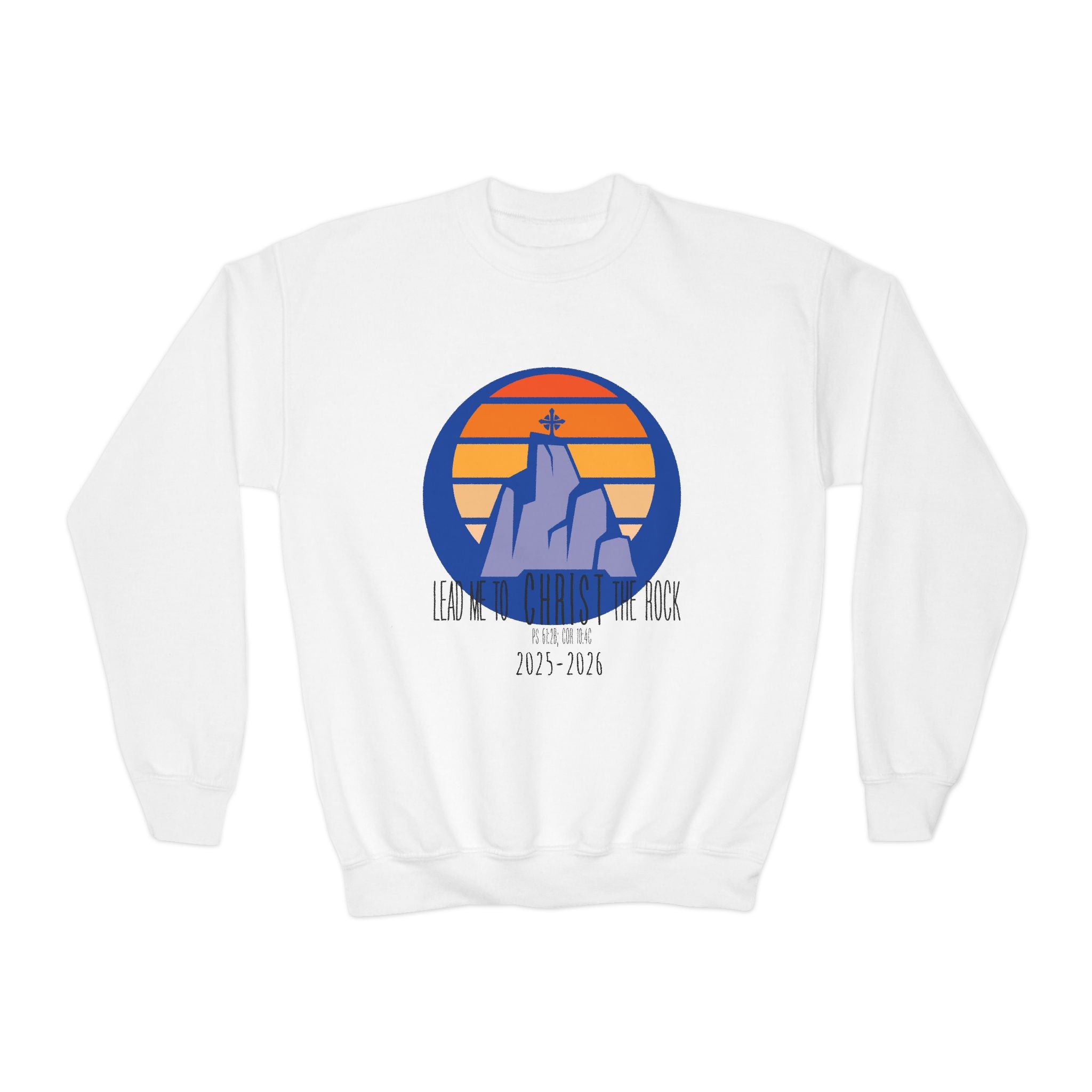 Lead Me to Christ Youth Crewneck Sweatshirt