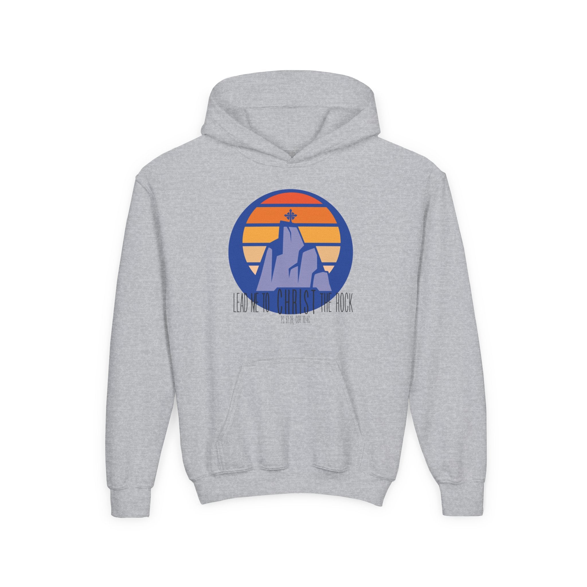 Lead Me to Christ Youth Hooded Sweatshirt