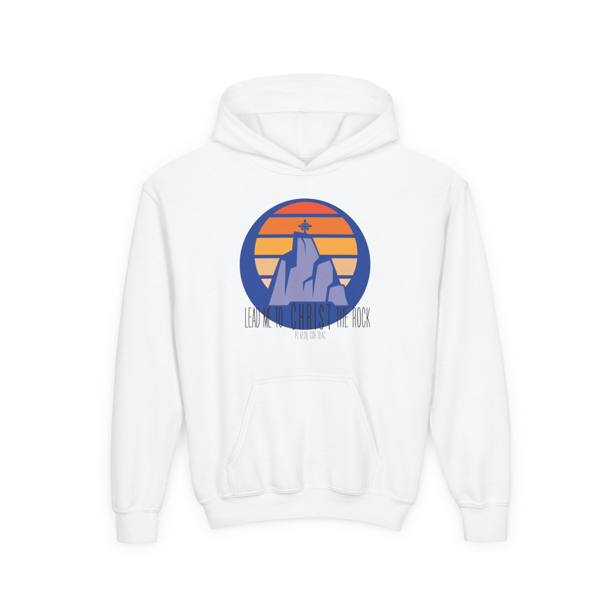 Lead Me to Christ Youth Hooded Sweatshirt