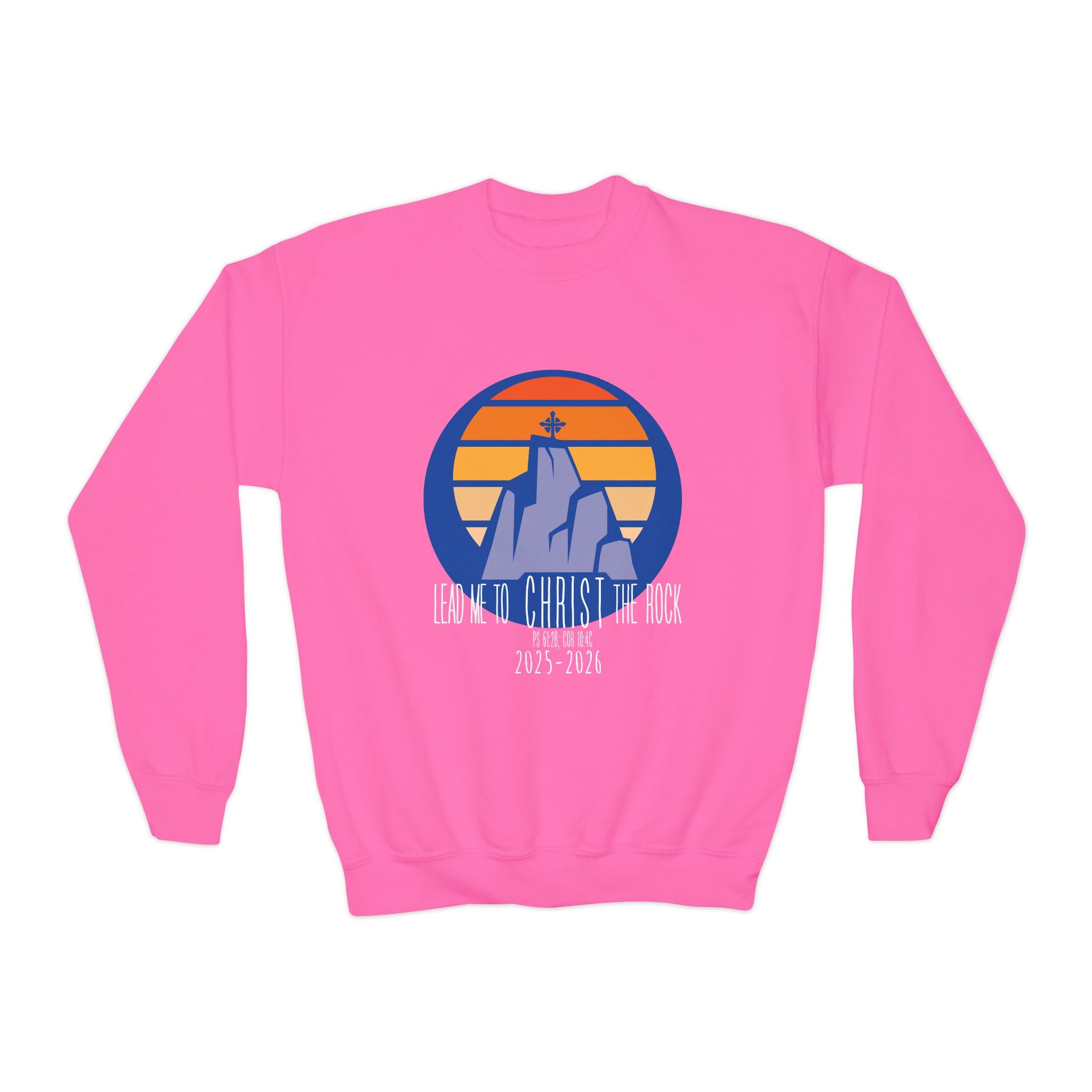 Lead Me to Christ Youth Crewneck Sweatshirt