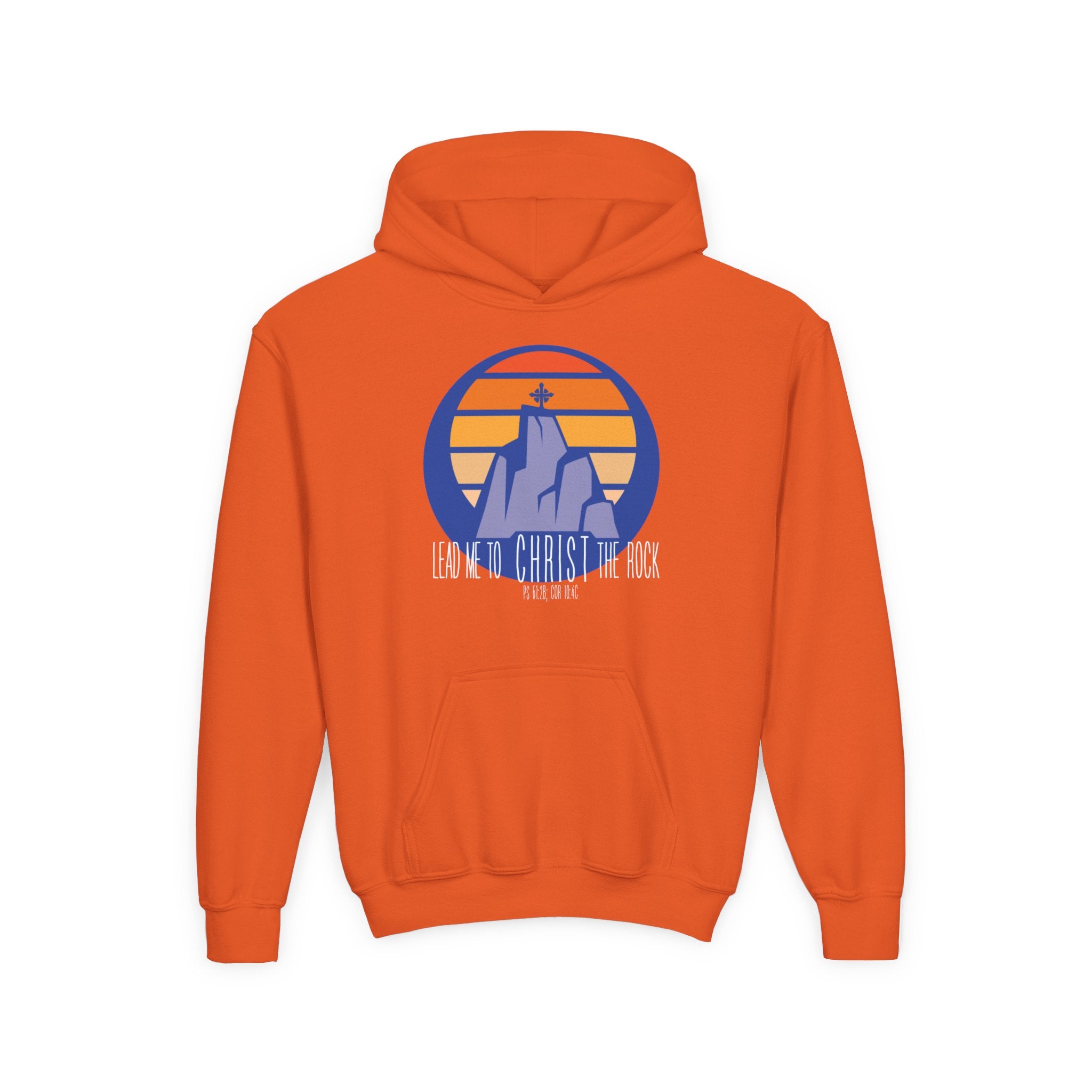 Lead Me to Christ Youth Hooded Sweatshirt