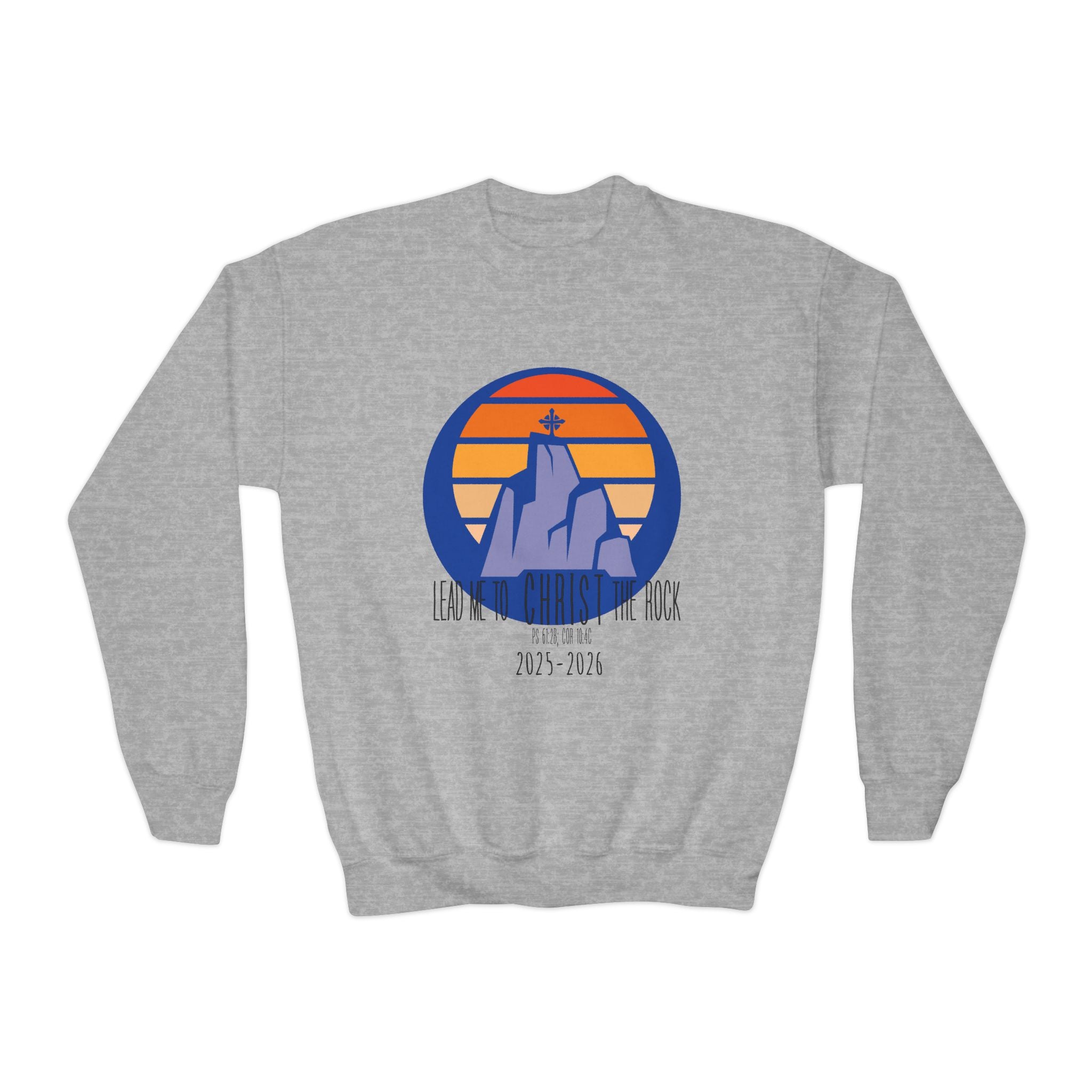 Lead Me to Christ Youth Crewneck Sweatshirt