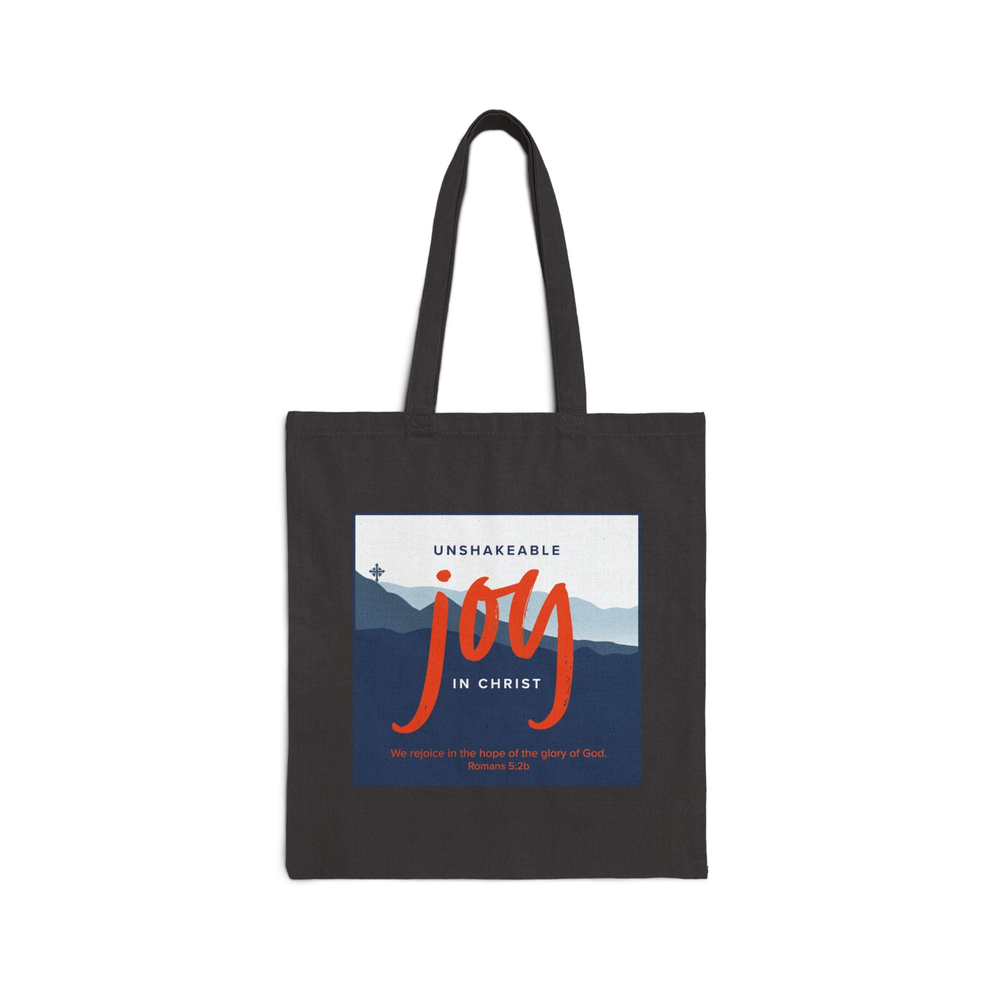 Unshakeable Joy Cotton Canvas Tote Bag