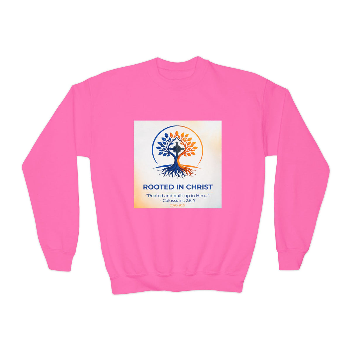 Rooted in Christ Youth Crewneck Sweatshirt