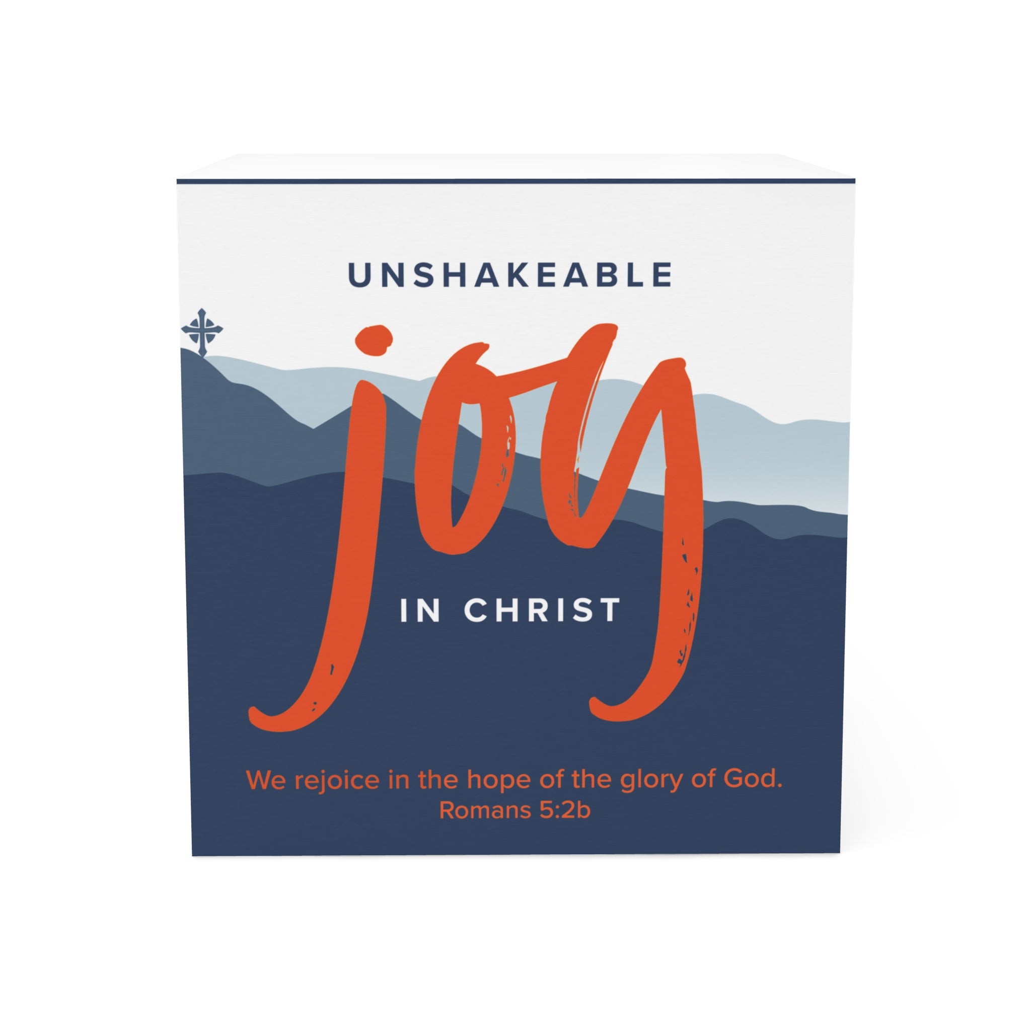 Unshakeable Joy Note Cube