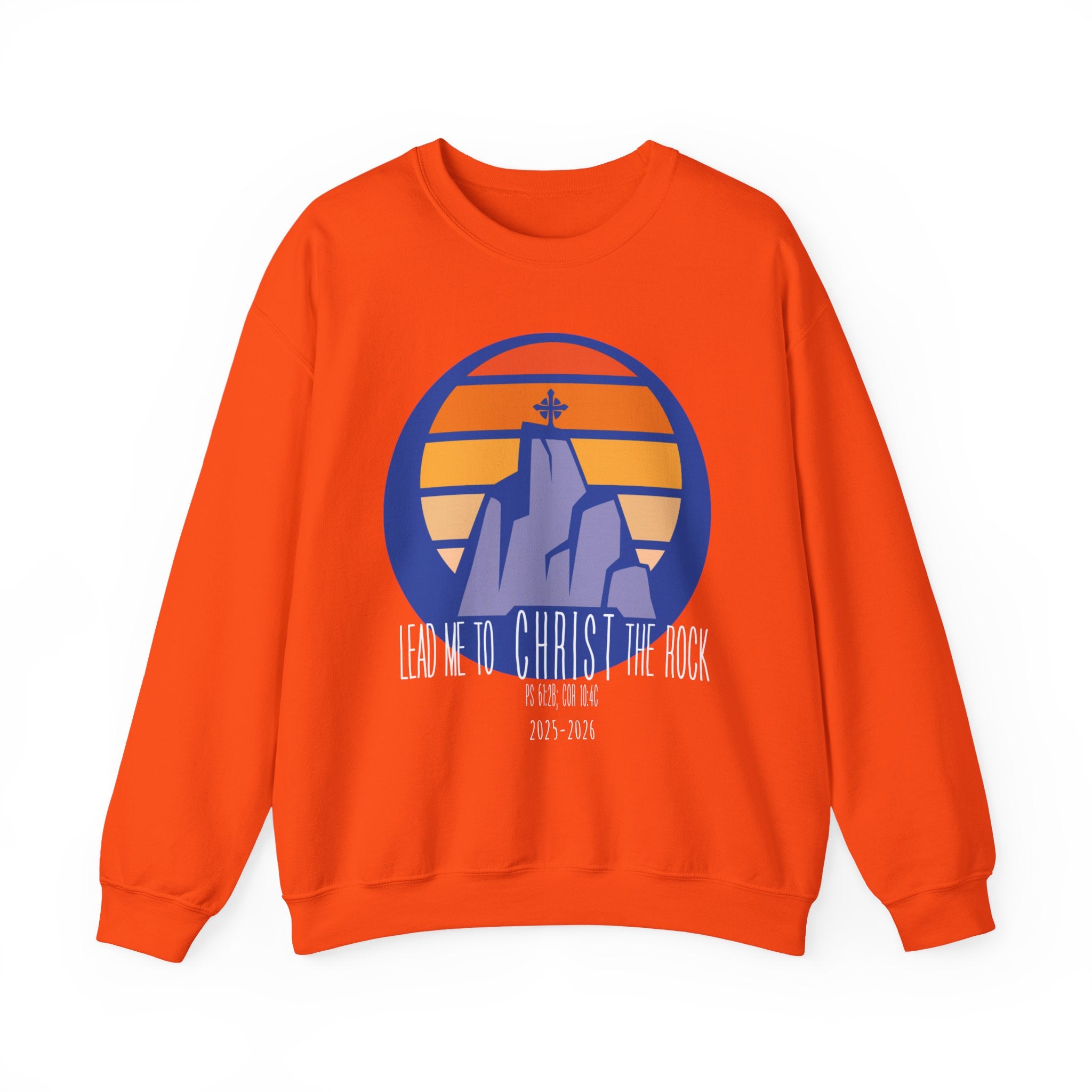 Lead Me to Christ Heavy Blend™ Crewneck Sweatshirt