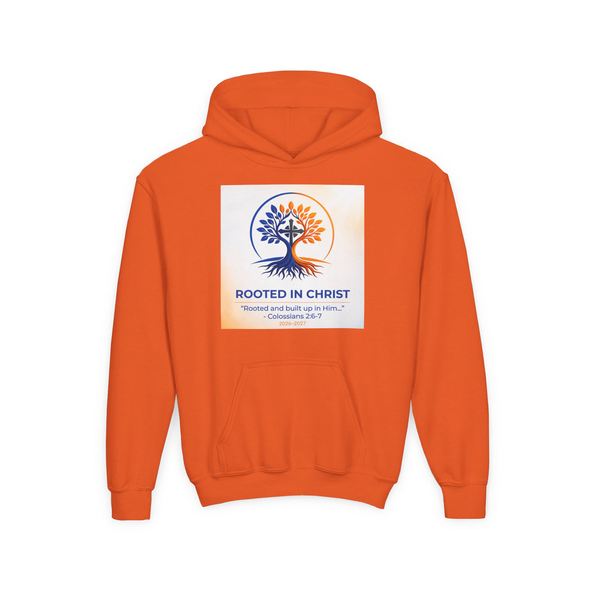 Rooted in Christ Youth Hooded Sweatshirt