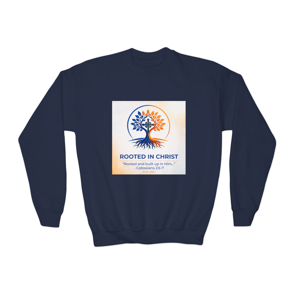 Rooted in Christ Youth Crewneck Sweatshirt