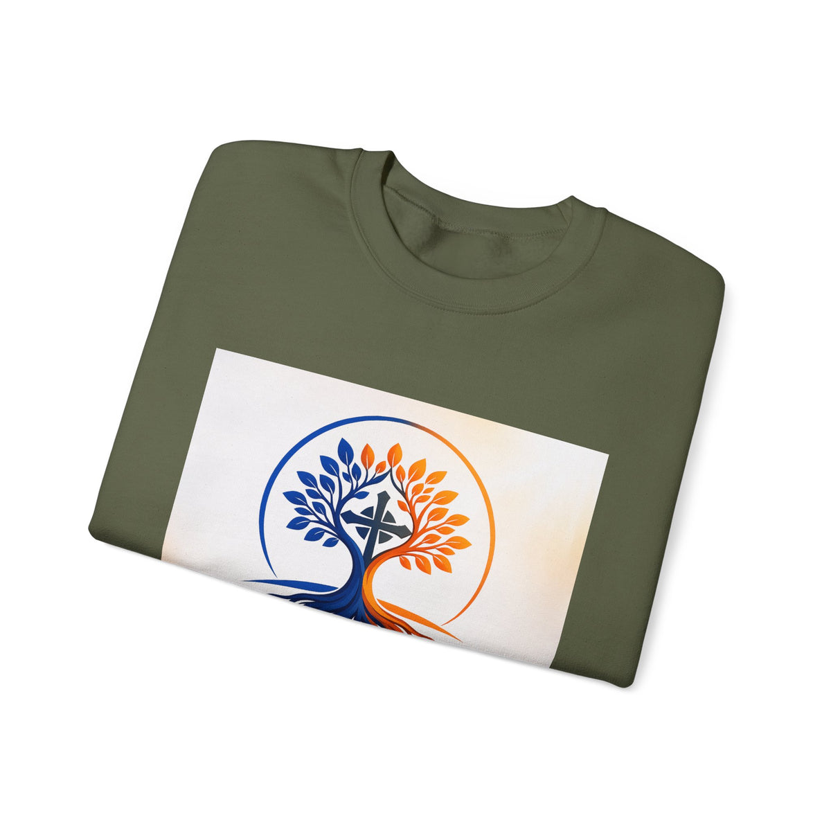 Rooted in Christ Heavy Blend™ Crewneck Sweatshirt