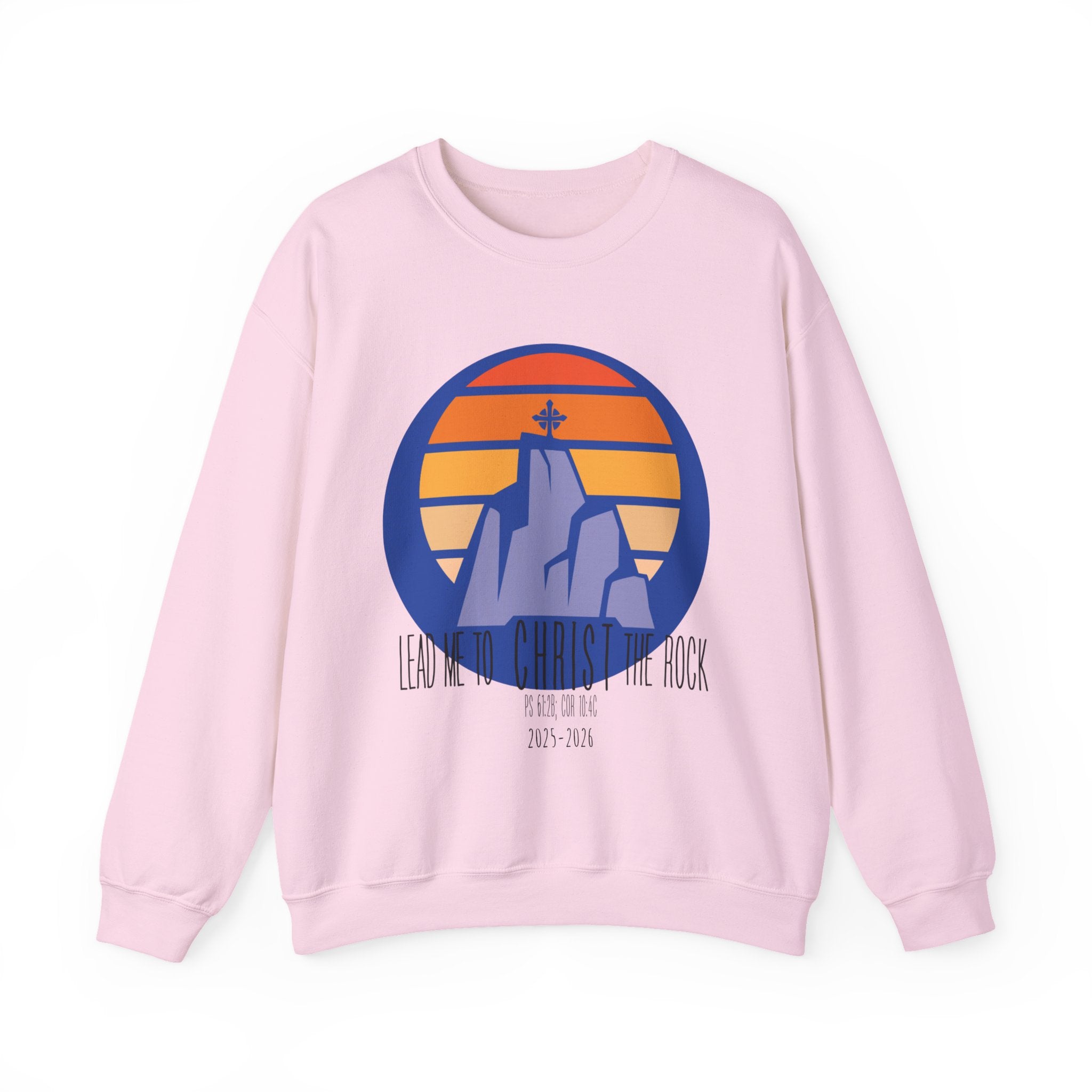 Lead Me to Christ Heavy Blend™ Crewneck Sweatshirt
