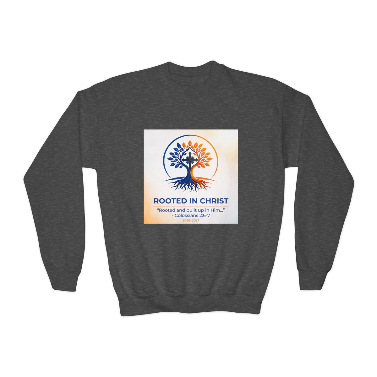 Rooted in Christ Youth Crewneck Sweatshirt