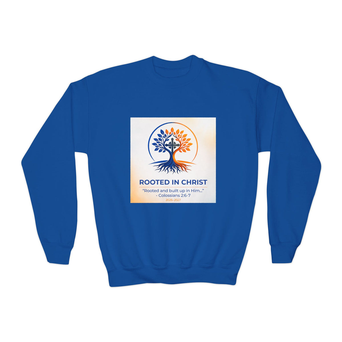 Rooted in Christ Youth Crewneck Sweatshirt