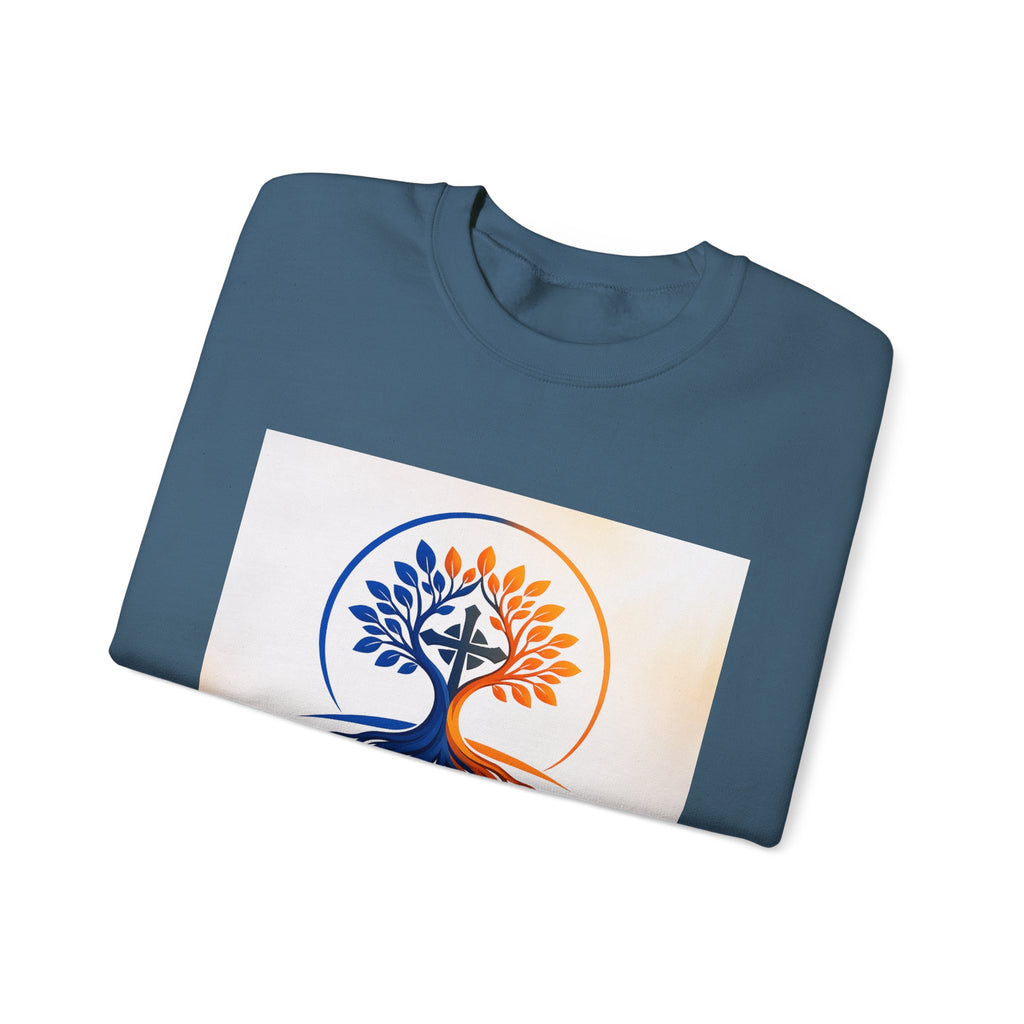 Rooted in Christ Heavy Blend™ Crewneck Sweatshirt