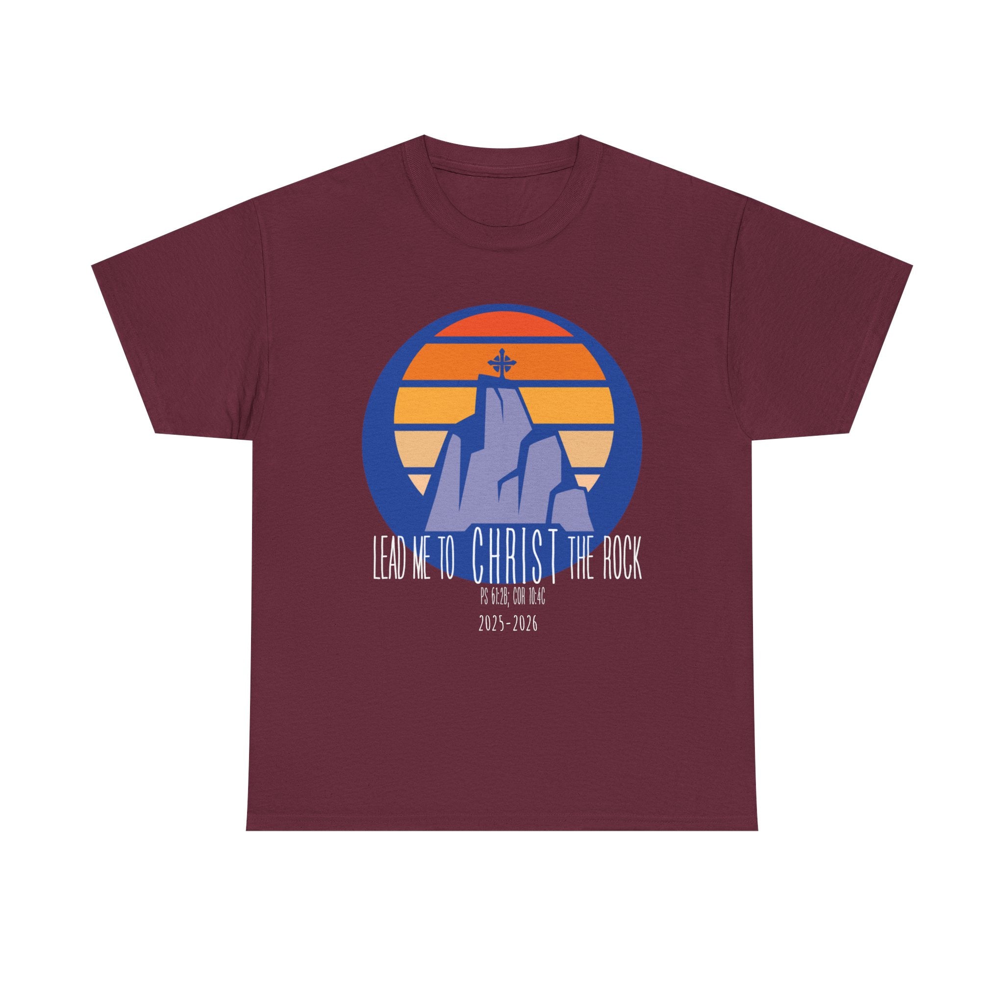 Lead Me to Christ Unisex Heavy Cotton Tee