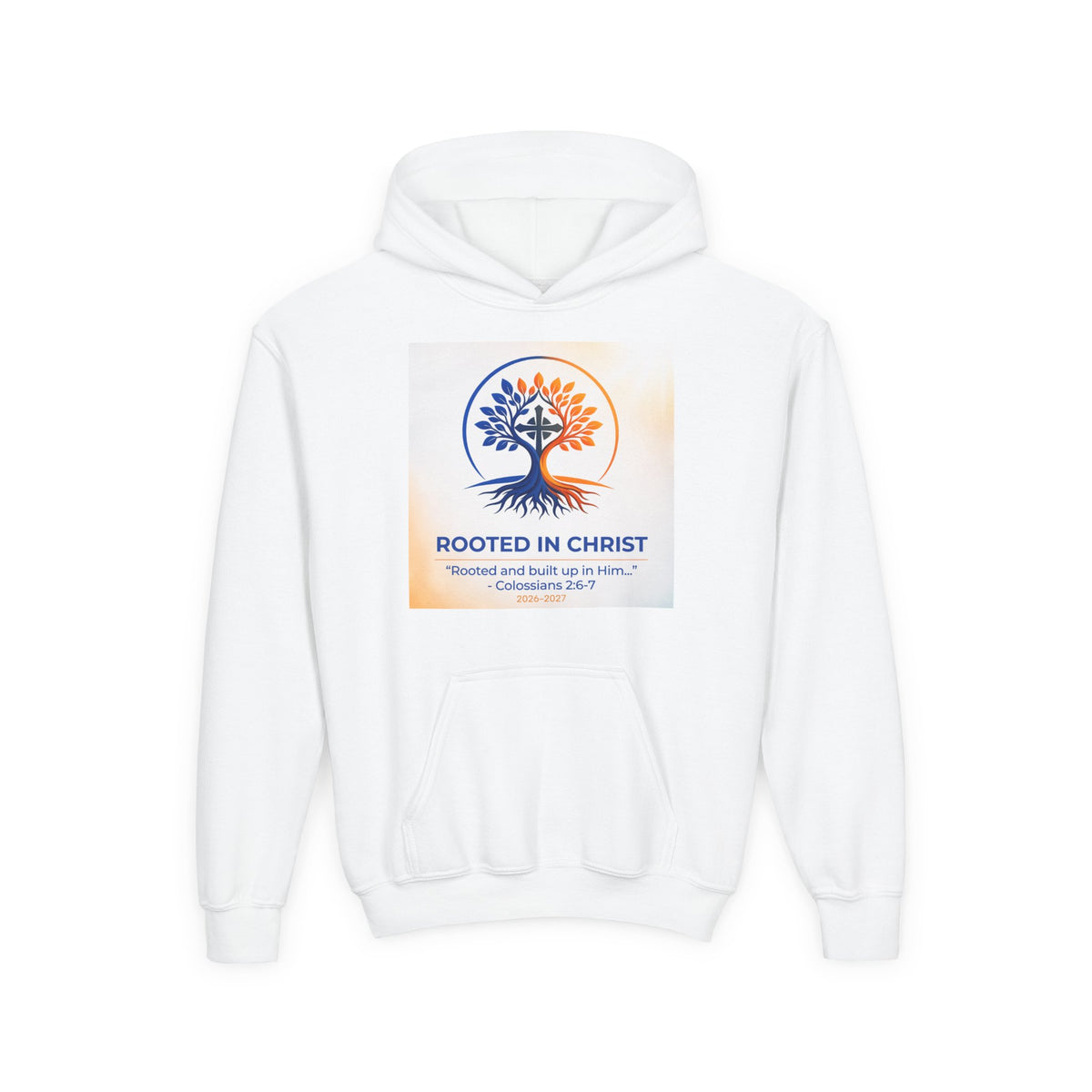 Rooted in Christ Youth Hooded Sweatshirt
