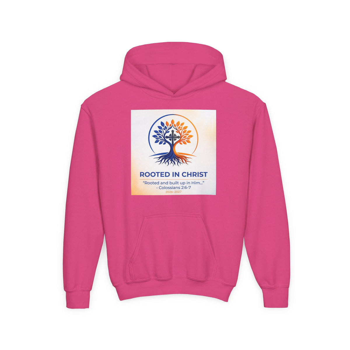 Rooted in Christ Youth Hooded Sweatshirt