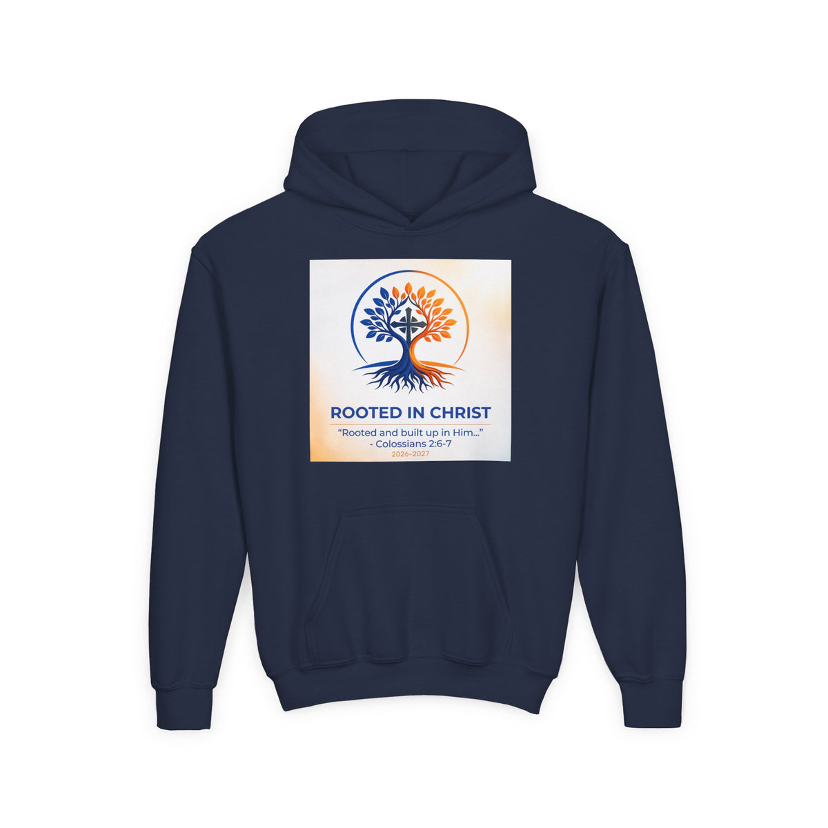 Rooted in Christ Youth Hooded Sweatshirt