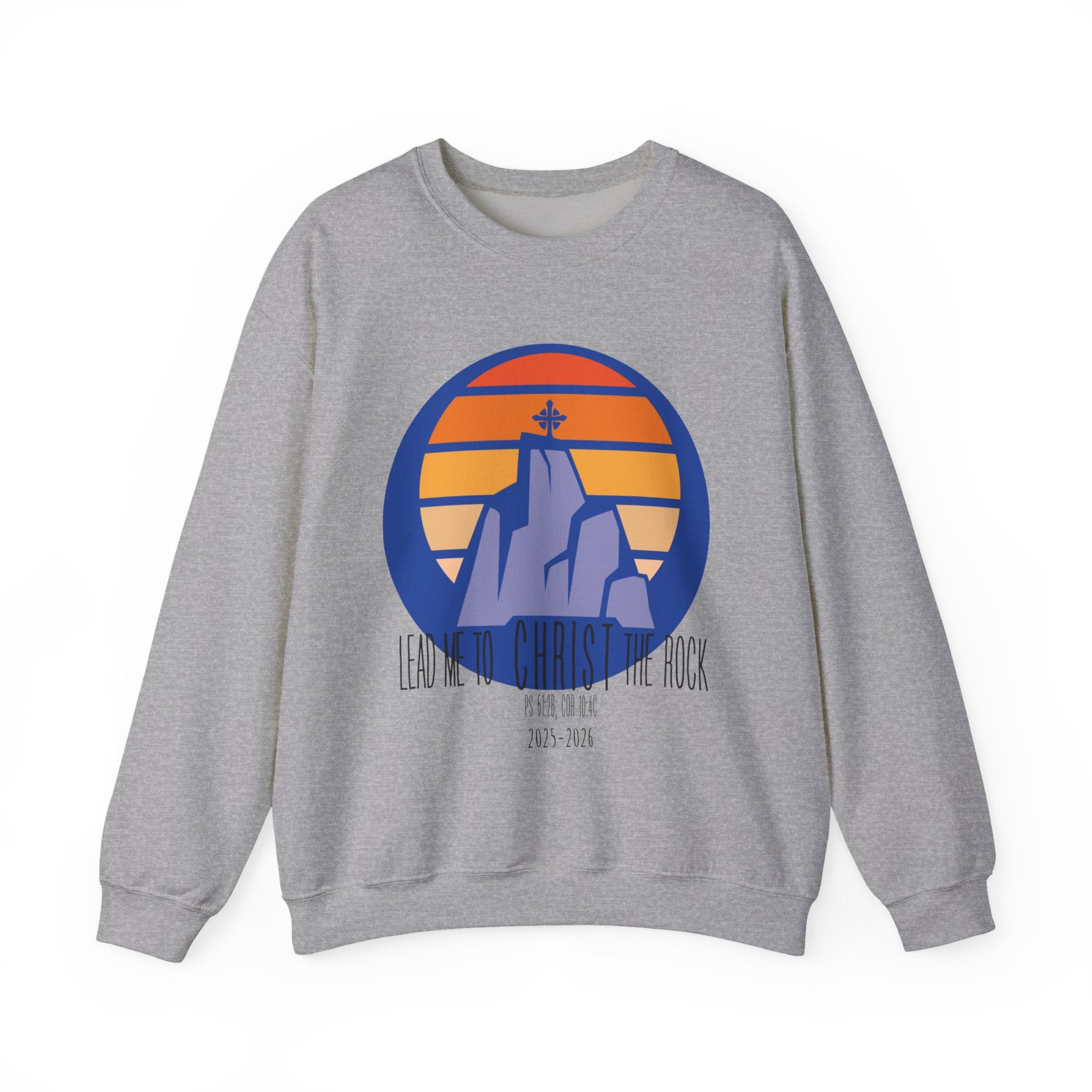 Lead Me to Christ Heavy Blend™ Crewneck Sweatshirt