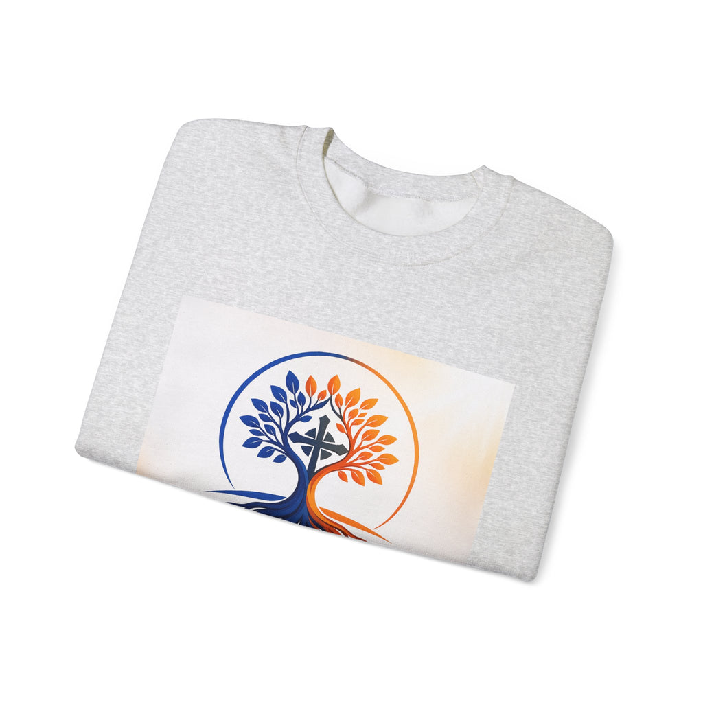 Rooted in Christ Heavy Blend™ Crewneck Sweatshirt