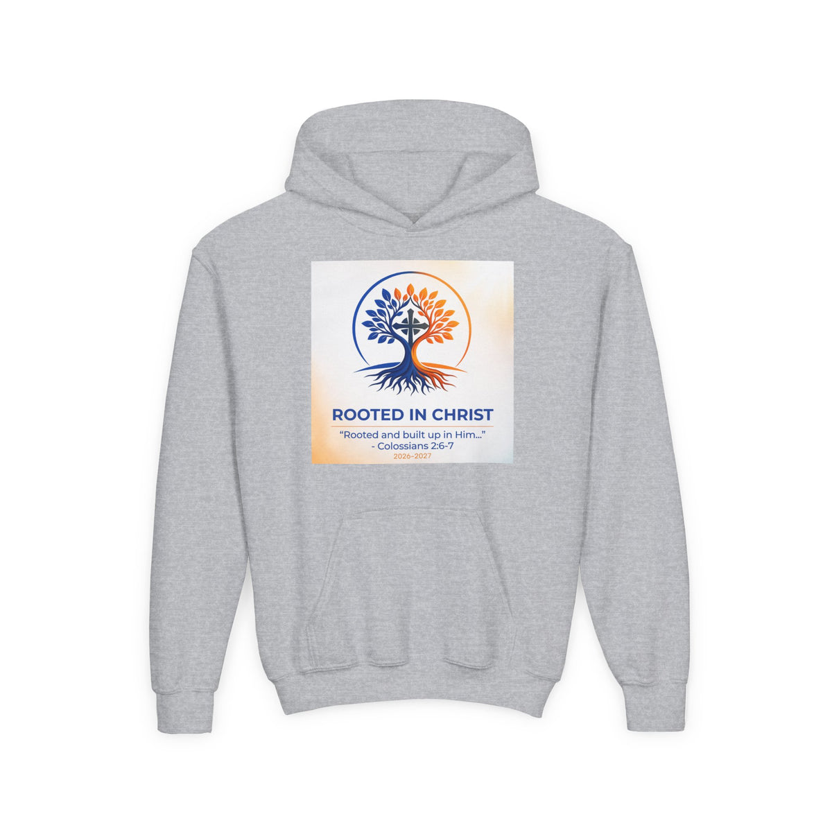 Rooted in Christ Youth Hooded Sweatshirt