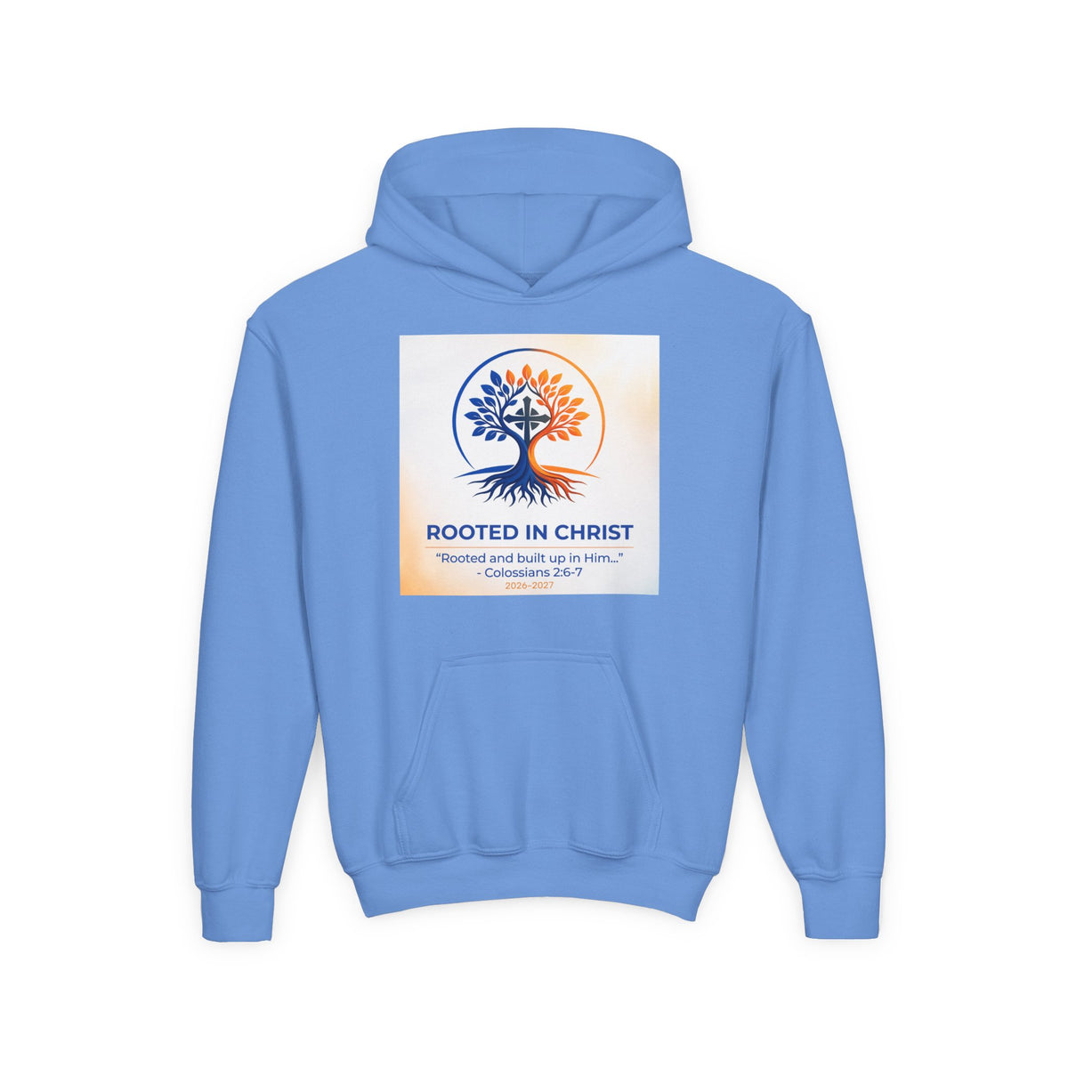 Rooted in Christ Youth Hooded Sweatshirt