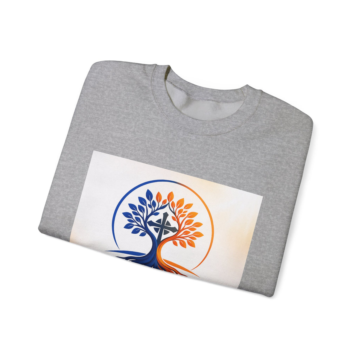 Rooted in Christ Heavy Blend™ Crewneck Sweatshirt