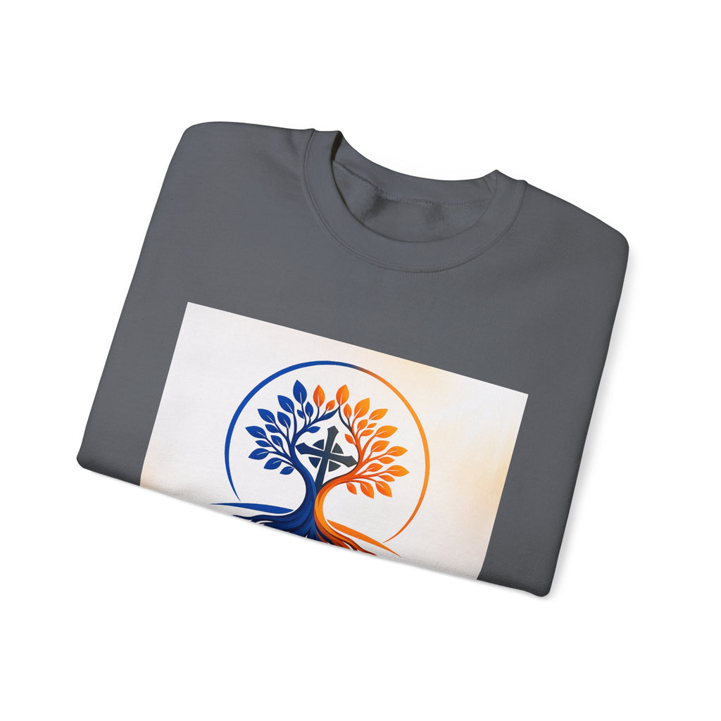 Rooted in Christ Heavy Blend™ Crewneck Sweatshirt