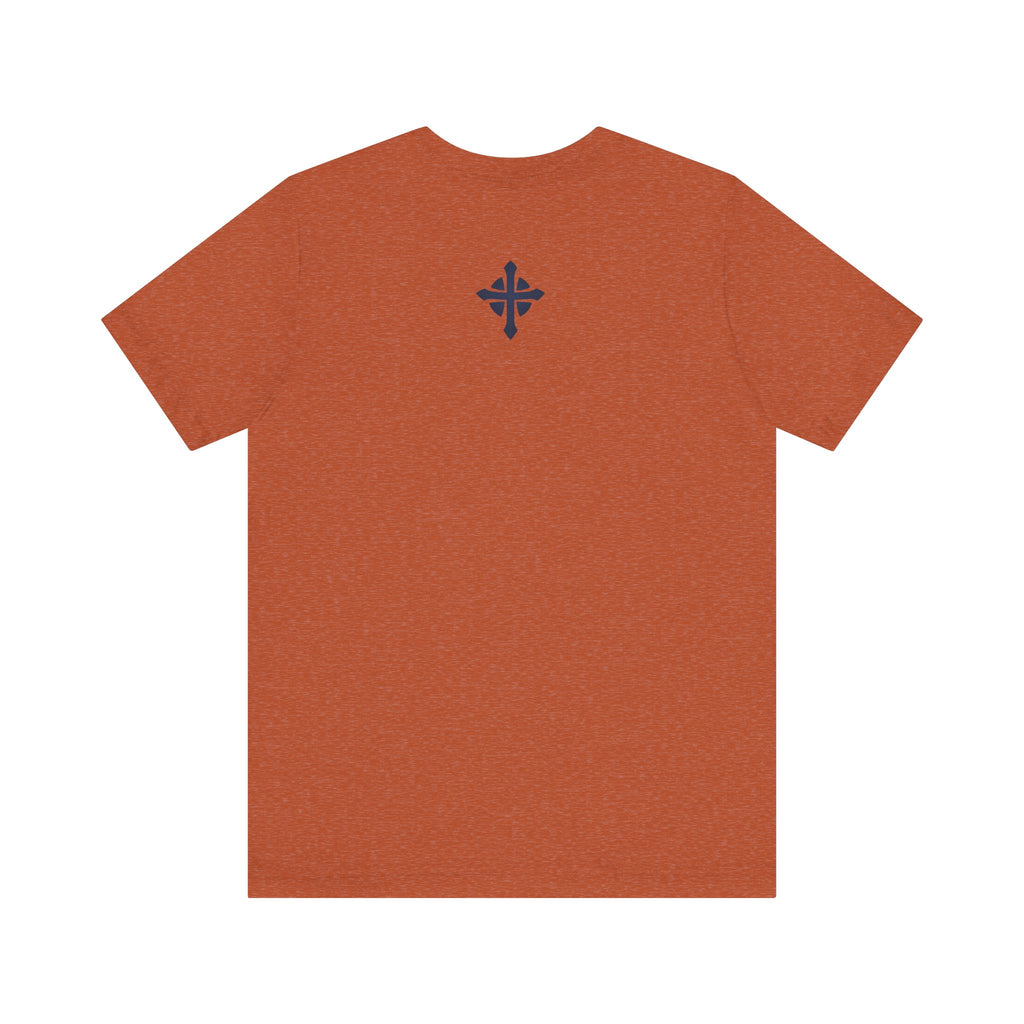Rooted in Christ Jersey Short Sleeve Tee