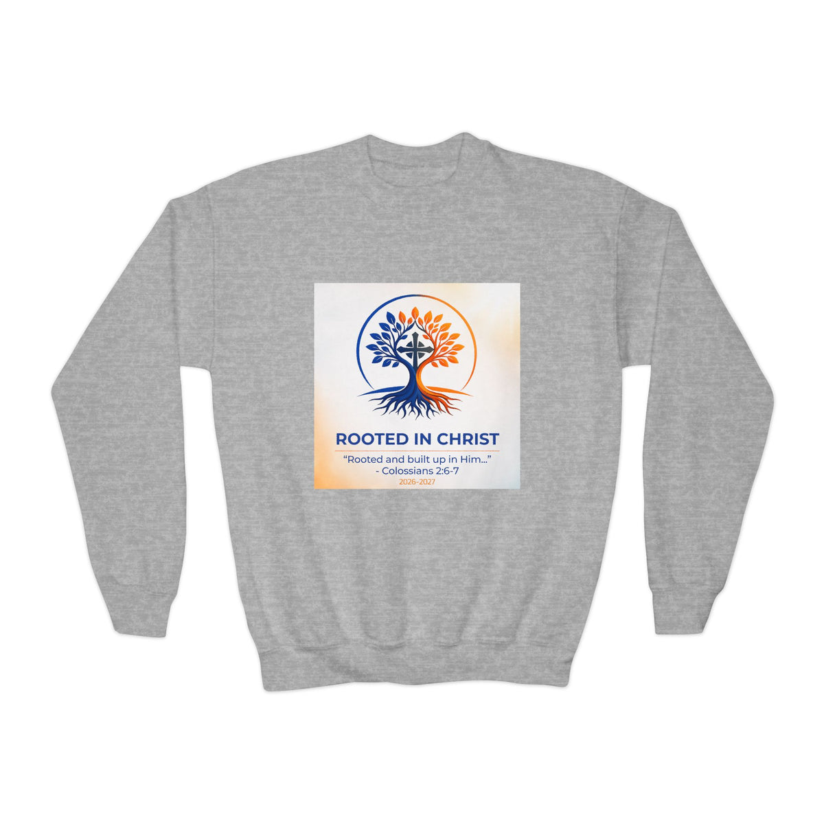 Rooted in Christ Youth Crewneck Sweatshirt