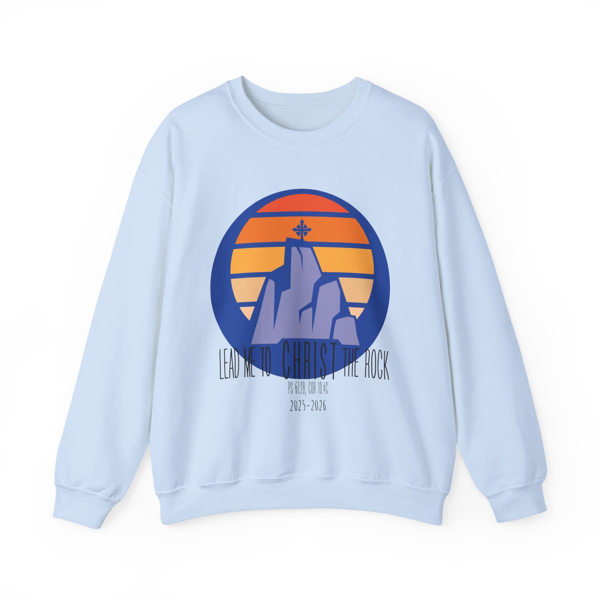 Lead Me to Christ Heavy Blend™ Crewneck Sweatshirt