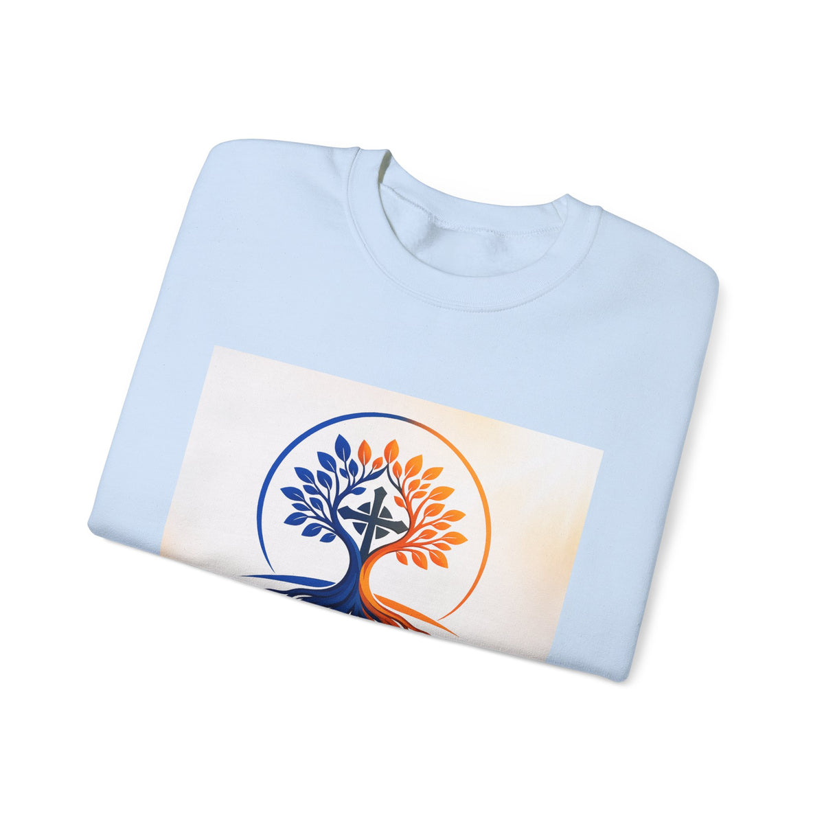 Rooted in Christ Heavy Blend™ Crewneck Sweatshirt