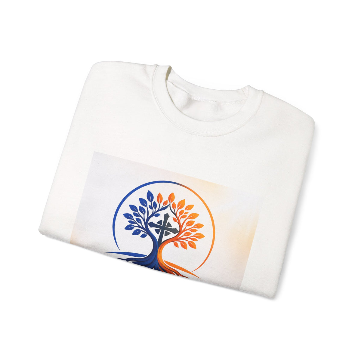 Rooted in Christ Heavy Blend™ Crewneck Sweatshirt
