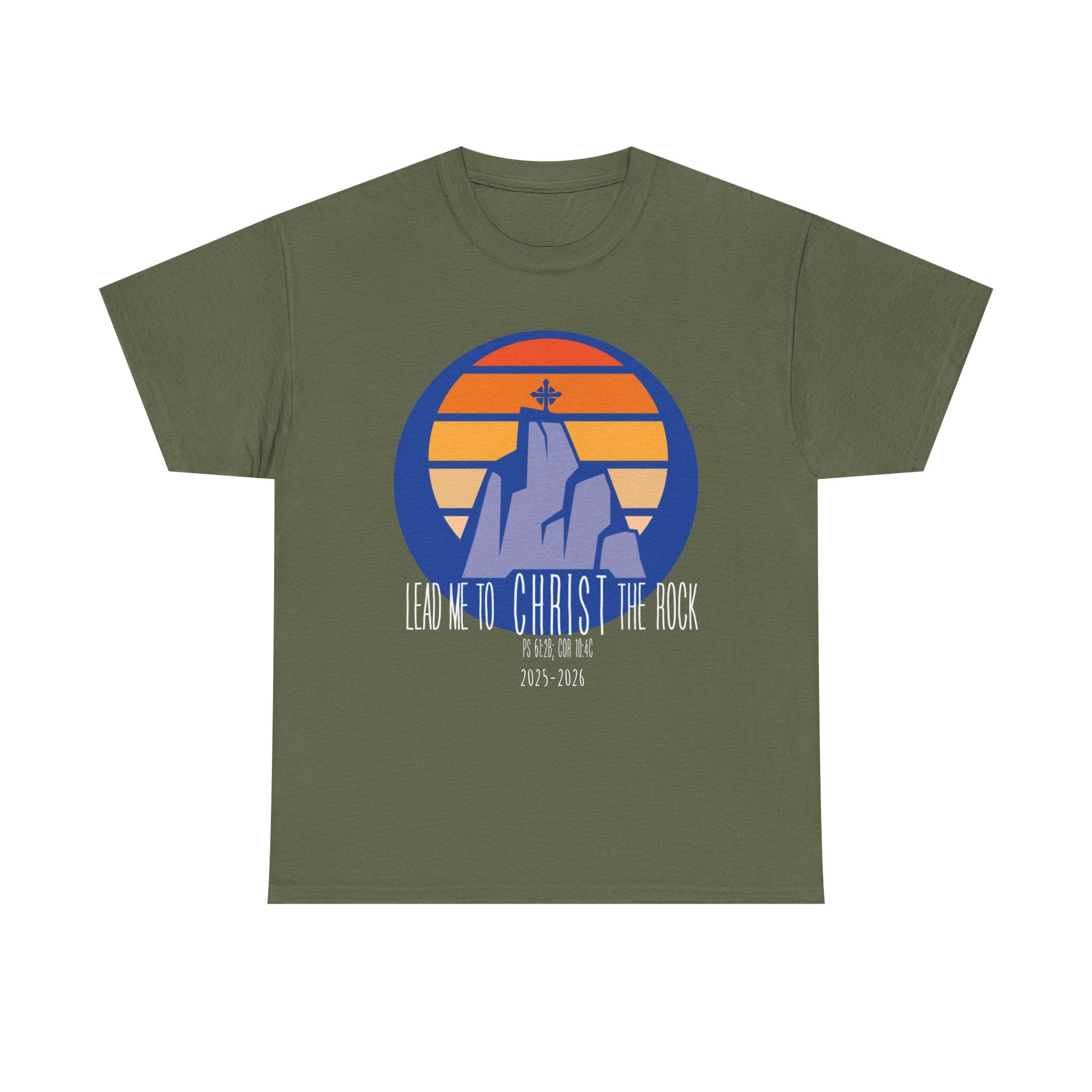 Lead Me to Christ Unisex Heavy Cotton Tee