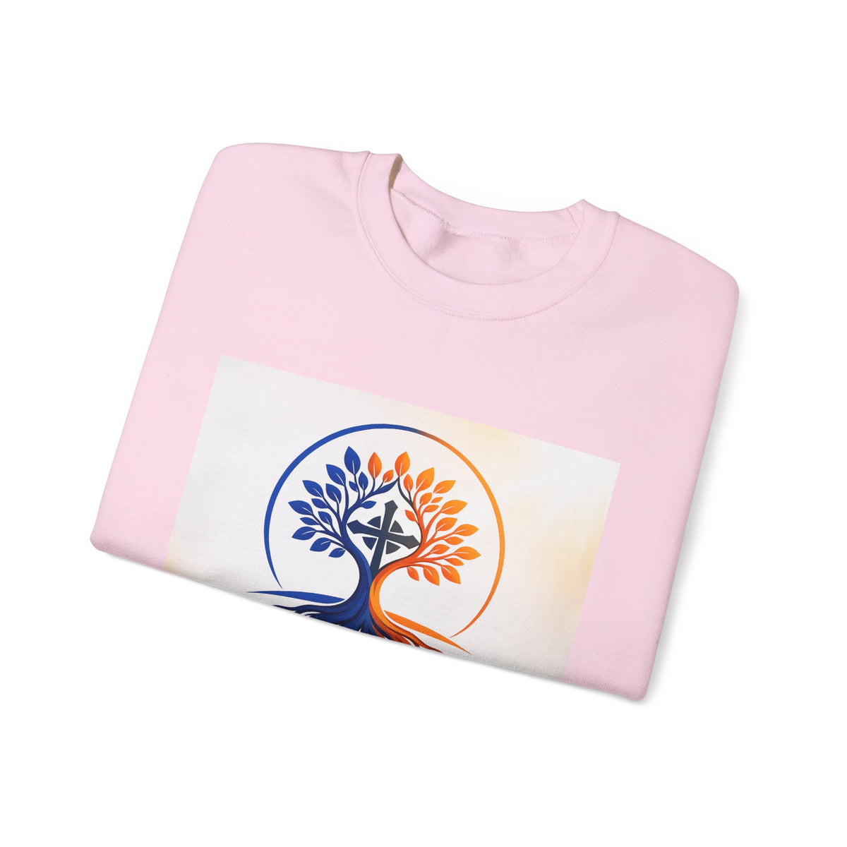 Rooted in Christ Heavy Blend™ Crewneck Sweatshirt