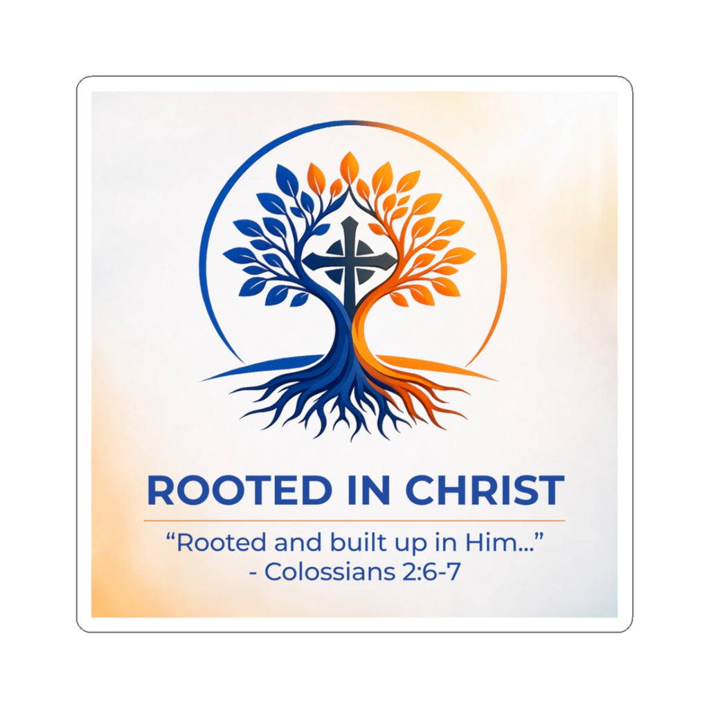 Rooted in Christ Sticker