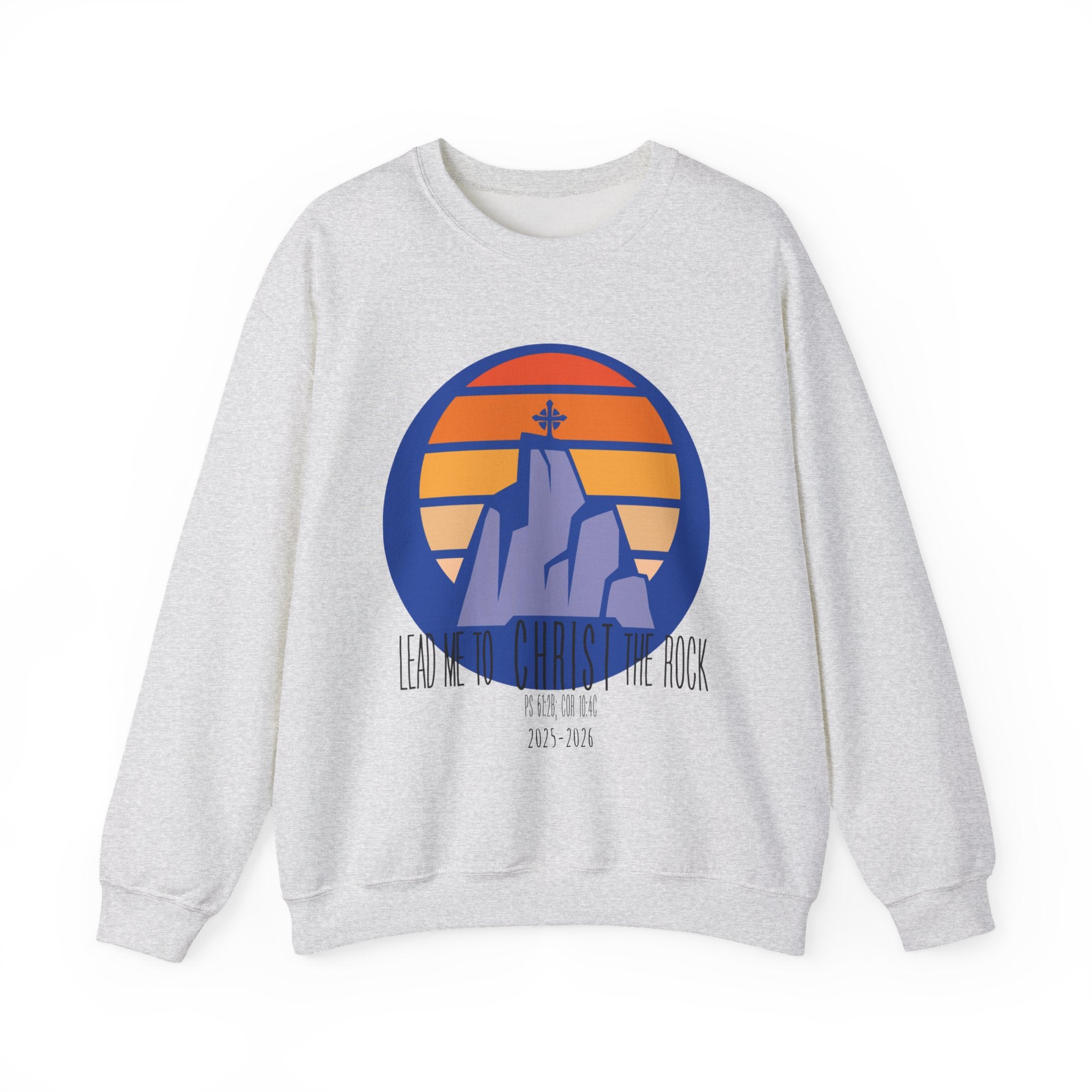 Lead Me to Christ Heavy Blend™ Crewneck Sweatshirt