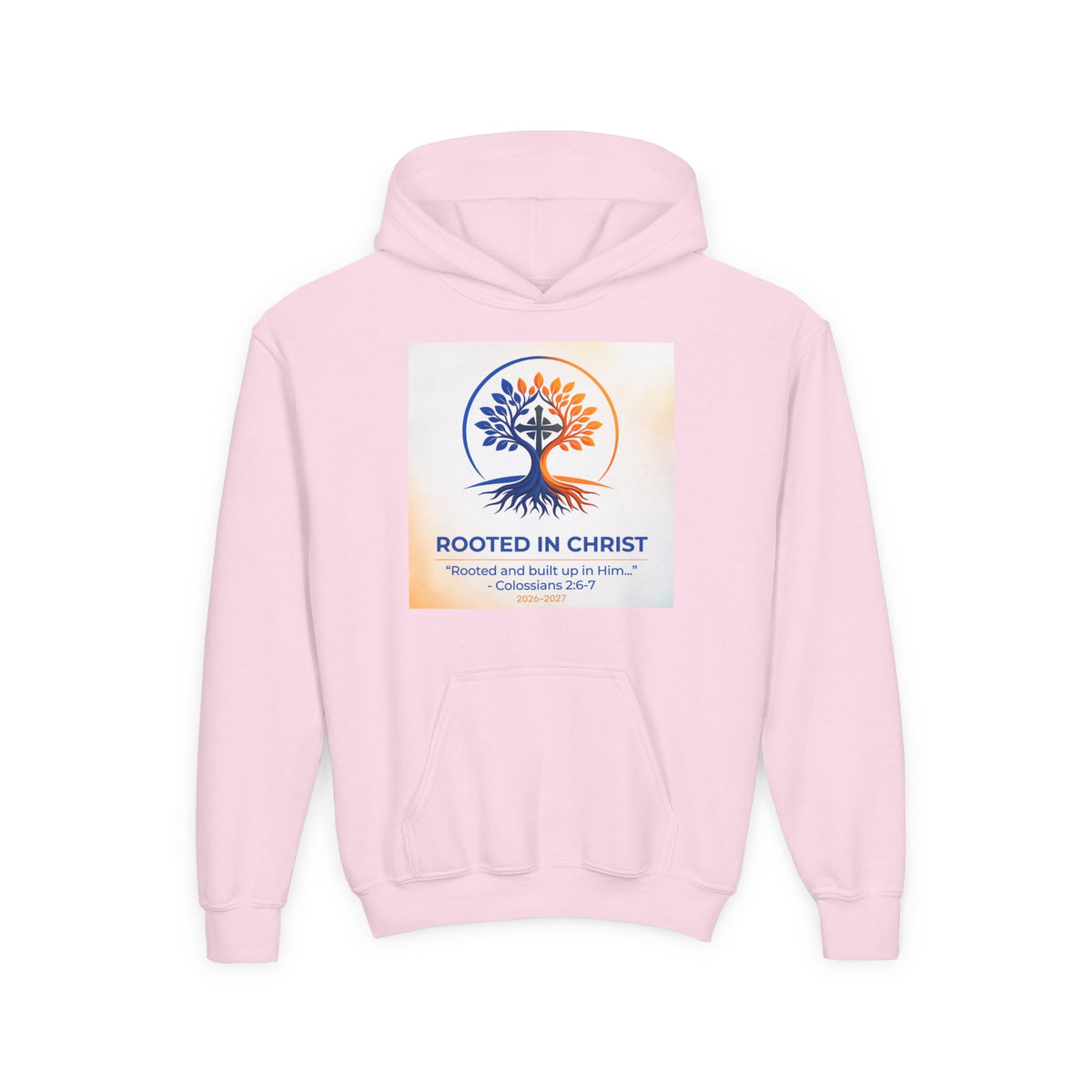 Rooted in Christ Youth Hooded Sweatshirt